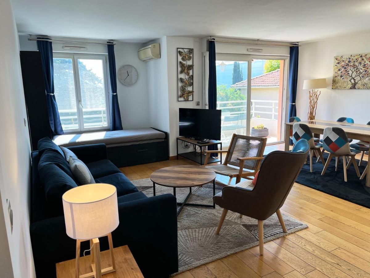 Appartement 84M² Avec 2 Parkings Privatifs Villeneuve-Loubet Esterno foto